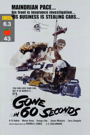 Gone in 60 Seconds