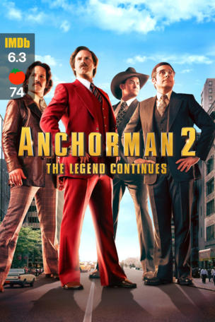 Anchorman 2: The Legend Continues